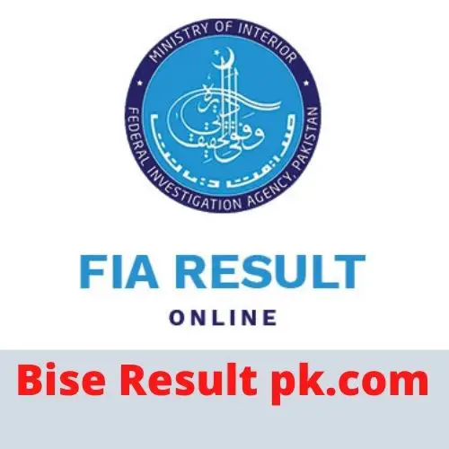 FIA Result 2022 Online Check