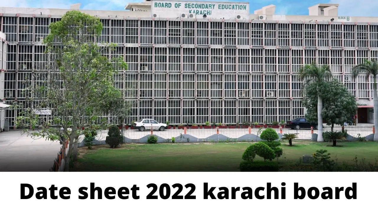 9th class date sheet 2022 Sindh board