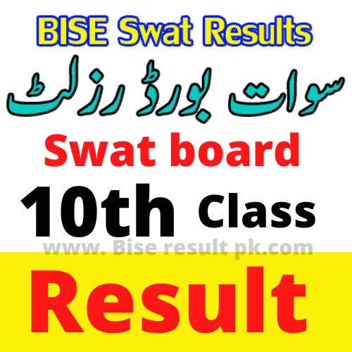 BISE Swat Board Result 10th Class 2022