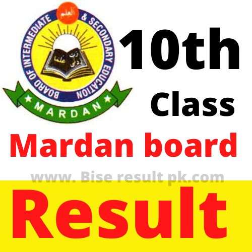BISE Mardan Board 10th Class Result 2022