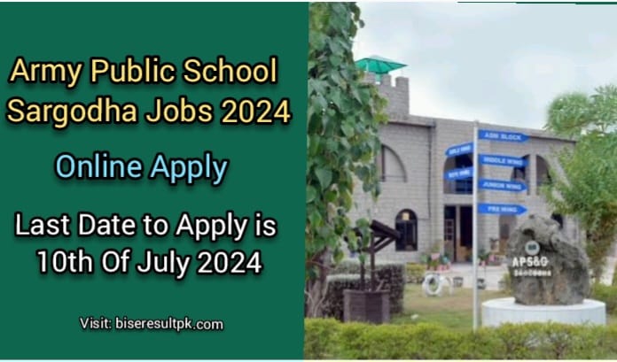 Army Public School Jobs 2024
